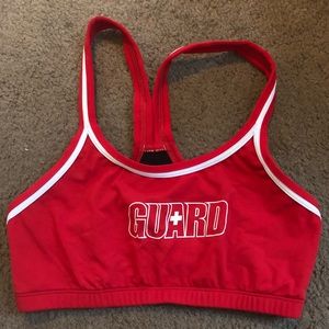 Lifeguard swim top